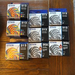 Epson 212 Ink cartridges BRAND NEW 