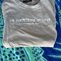 T-shirt W/bible Verse 