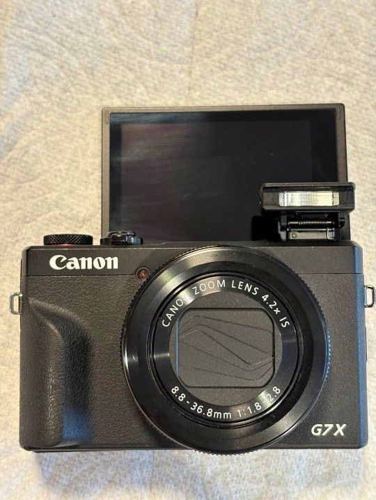 Canon G7X Mark iii Camera