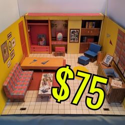 VINTAGE 1962 Barbie Dream House (Mattel Stock No. 816)     $75