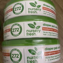 Nursery Fresh® Diaper Pail Refills, 272 Diapers, 4 Count