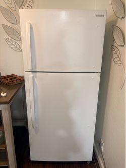 White Insignia Refrigerator