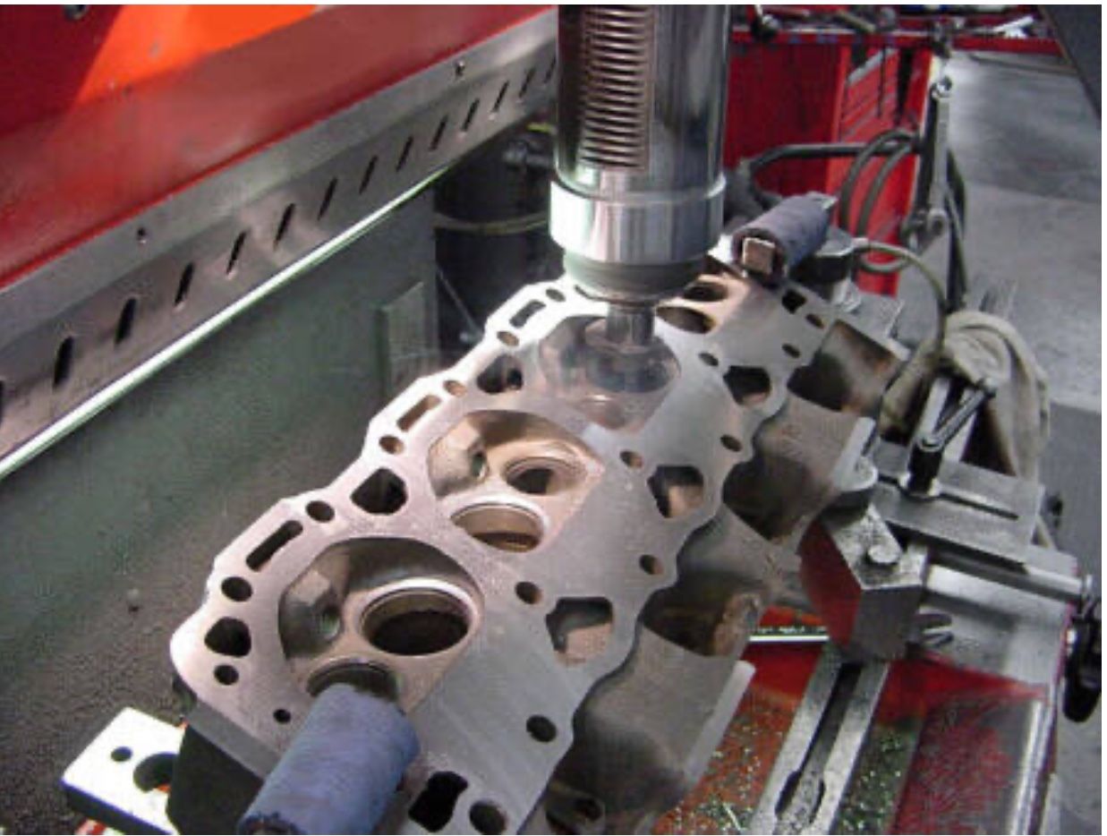 Machine Shop Services: Cylinder Head = Valve Jobs!