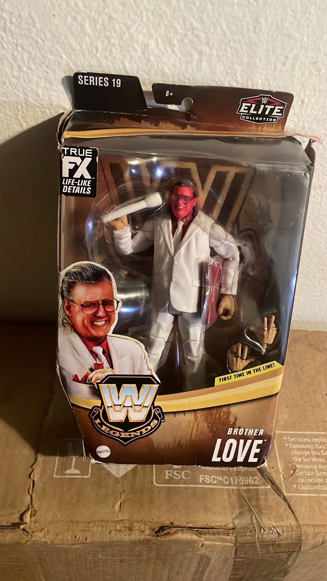 WWE Elite Collection Brother Love Wrestling Action Figure Legends Mattel Series 19 HLP51 SERIES 19 (32) ELITE