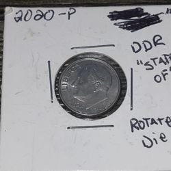 2020-P Dime Error Coin