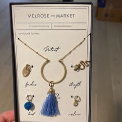 Melrose And Market Necklace And Charm