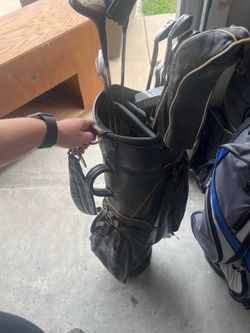 Golf set with bag