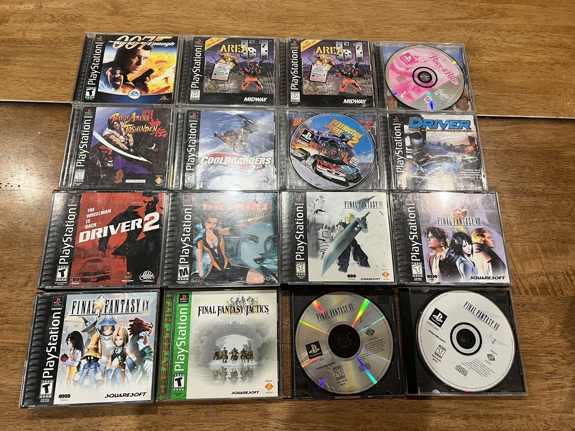 Sony PlayStation PS1 Video Games (Read Description for Prices)
