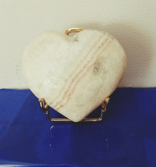 Calcite Crystal Heart (c0031)