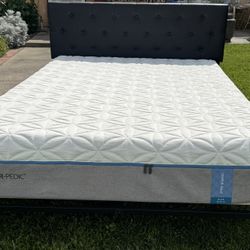 Nice Queen Bed With Good Mattress Set