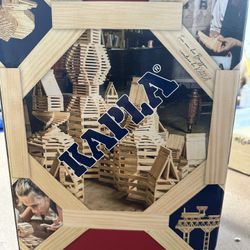 KAPLA Wooden Construction kit 200 Bricks