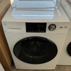GE 2.4 cu. ft. Compact 120V Ventless Electric All-in-One Washer Dryer Combo - Free One Year Warranty 