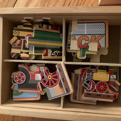 Melissa And Doug Mini Puzzles Wooden 