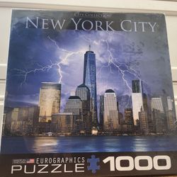 New York City (City Collection) 1000 Piece Puzzle by Eurographics- Brand New! Ships out ASAP!  