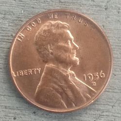 1956 D Wheat Penny Red Uncirculated 