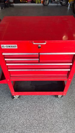 Tool box, tool cart, with tools