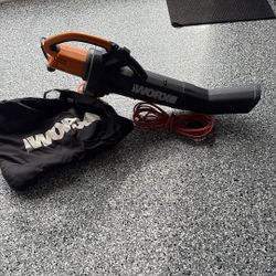  Worx Blower And Vacuum With Extension Core 