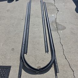 Brand New Garage Door Tracks Cerakoted Armor Black