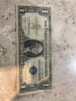 $1 Bill Silver Certificate 1957