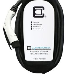 Electric Vehicle Wall Charger .... Clipper Creek HCS-60 Amp Charger (48 Amp / 11.5kW Max Charging) Fast!
