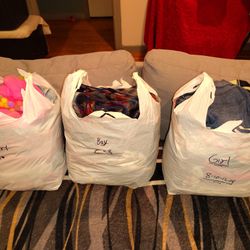 Kids Clothes Bundle Bag.