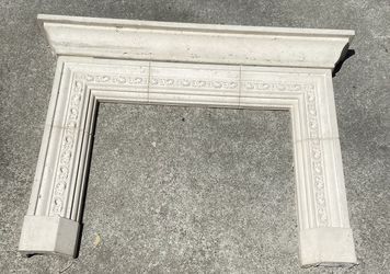 Cast Stone Fireplace