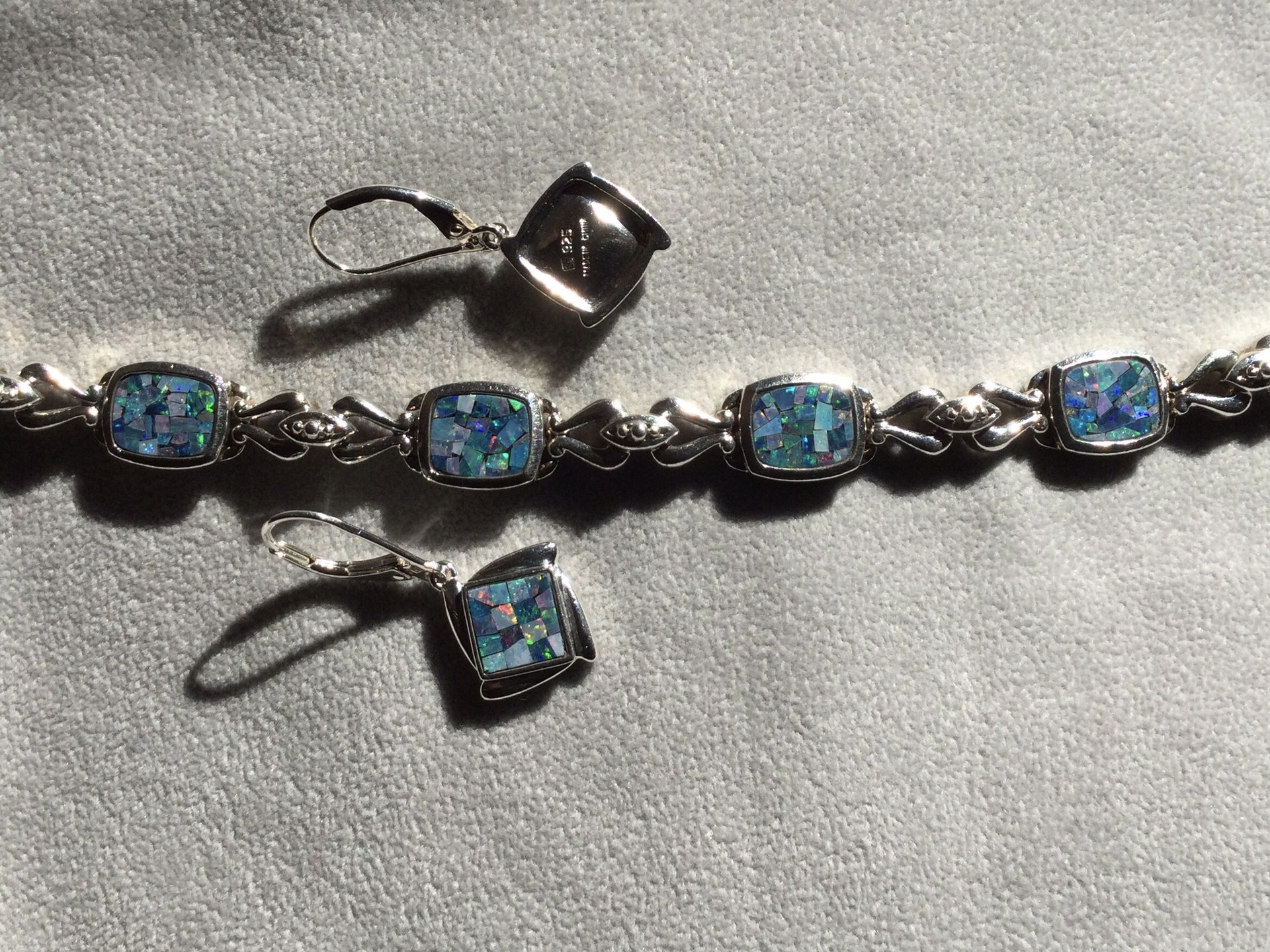 Lorenzo for Michelle Albala 925 Sterling Silver Set