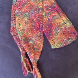 Multicolored scarf