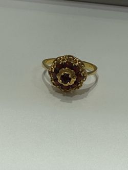 18k Stone Wms ring