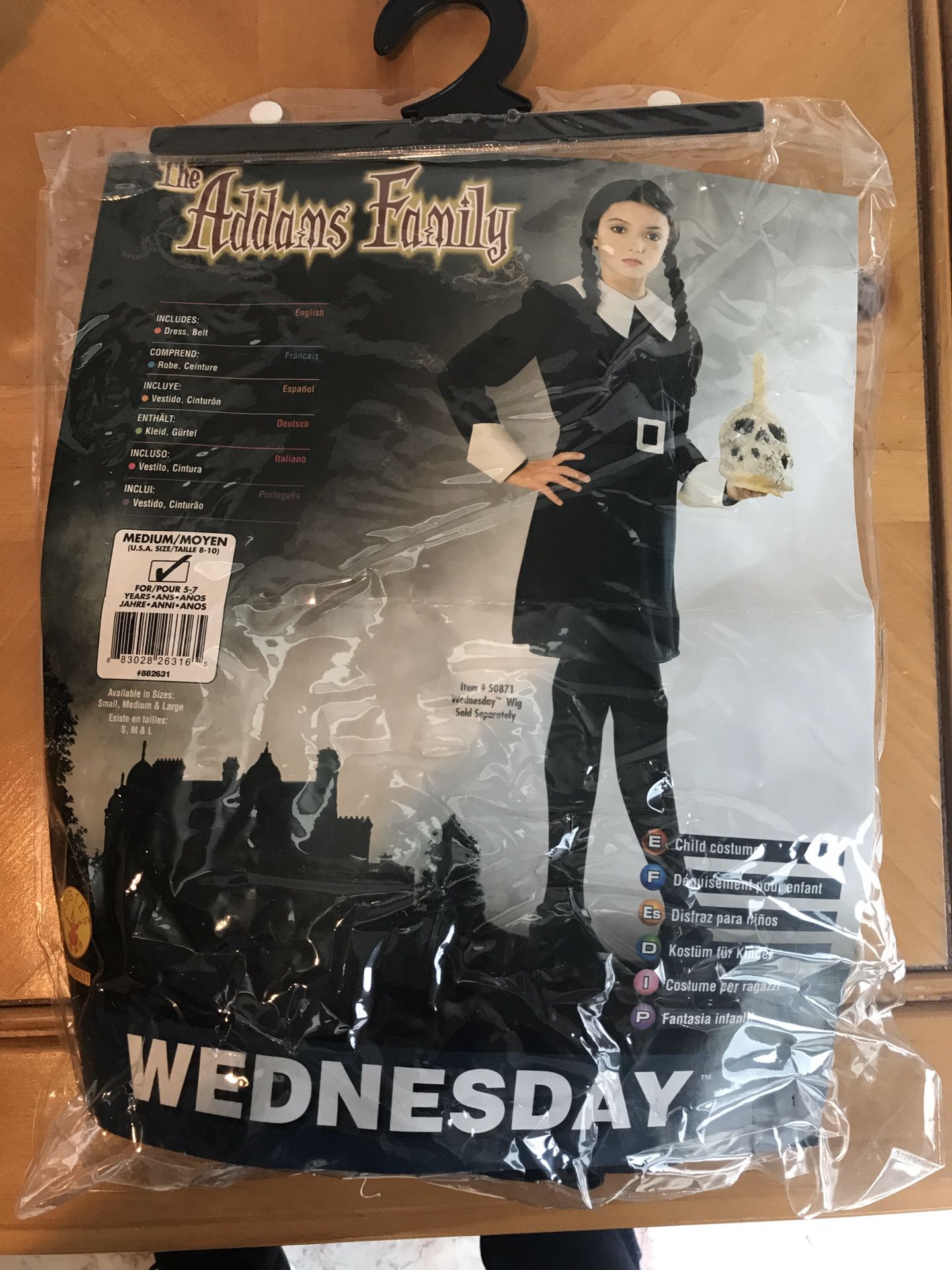 Addams Family Wednesday child’s costume