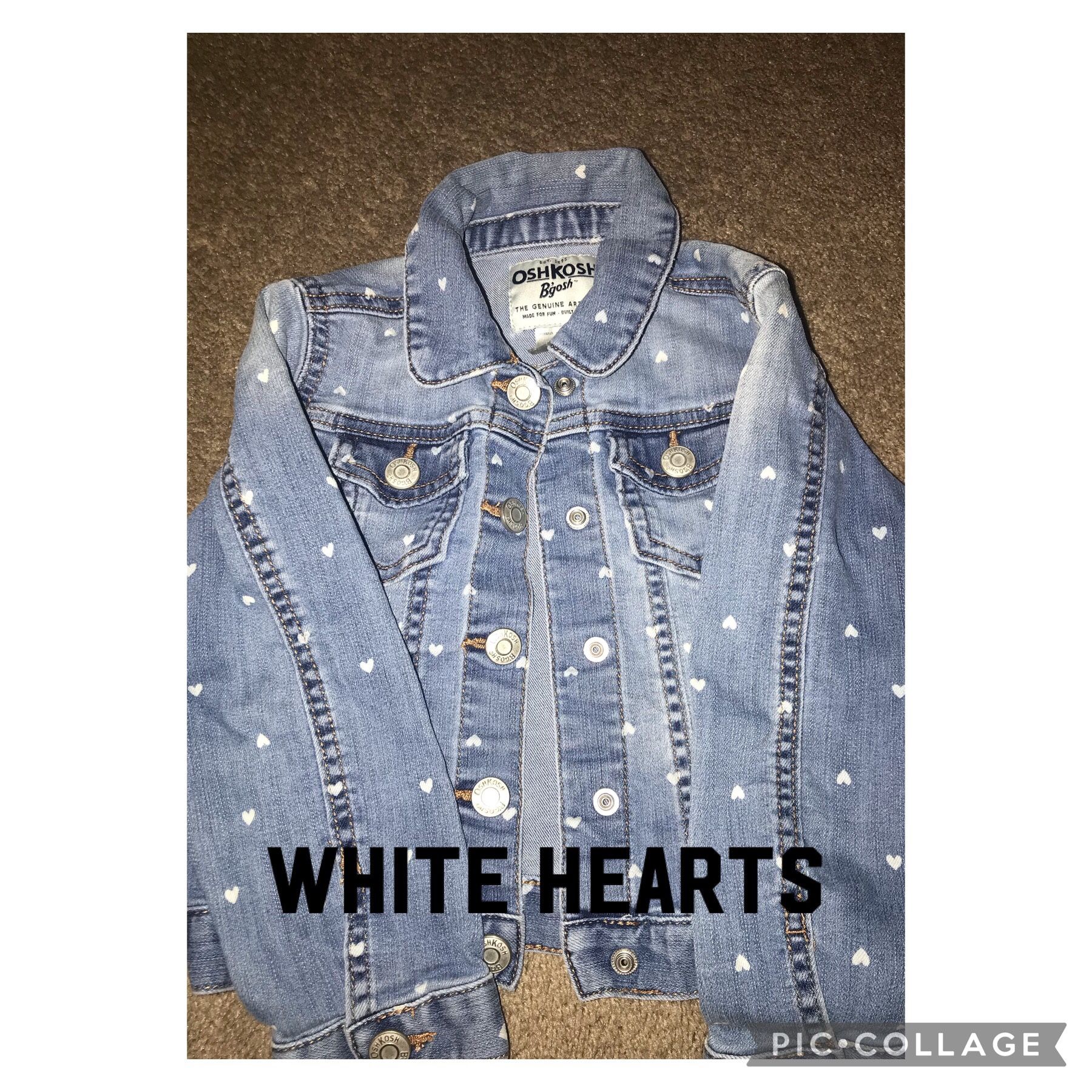 Toddlers Jean Jackets