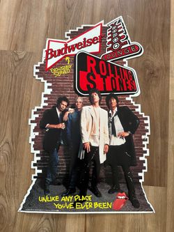Rolling Stones Voodoo Lounge sign