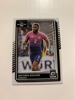 Panini Donruss Optic Road to FIFA World Cup / Antonio Rüdiger Silver Prizm Holo