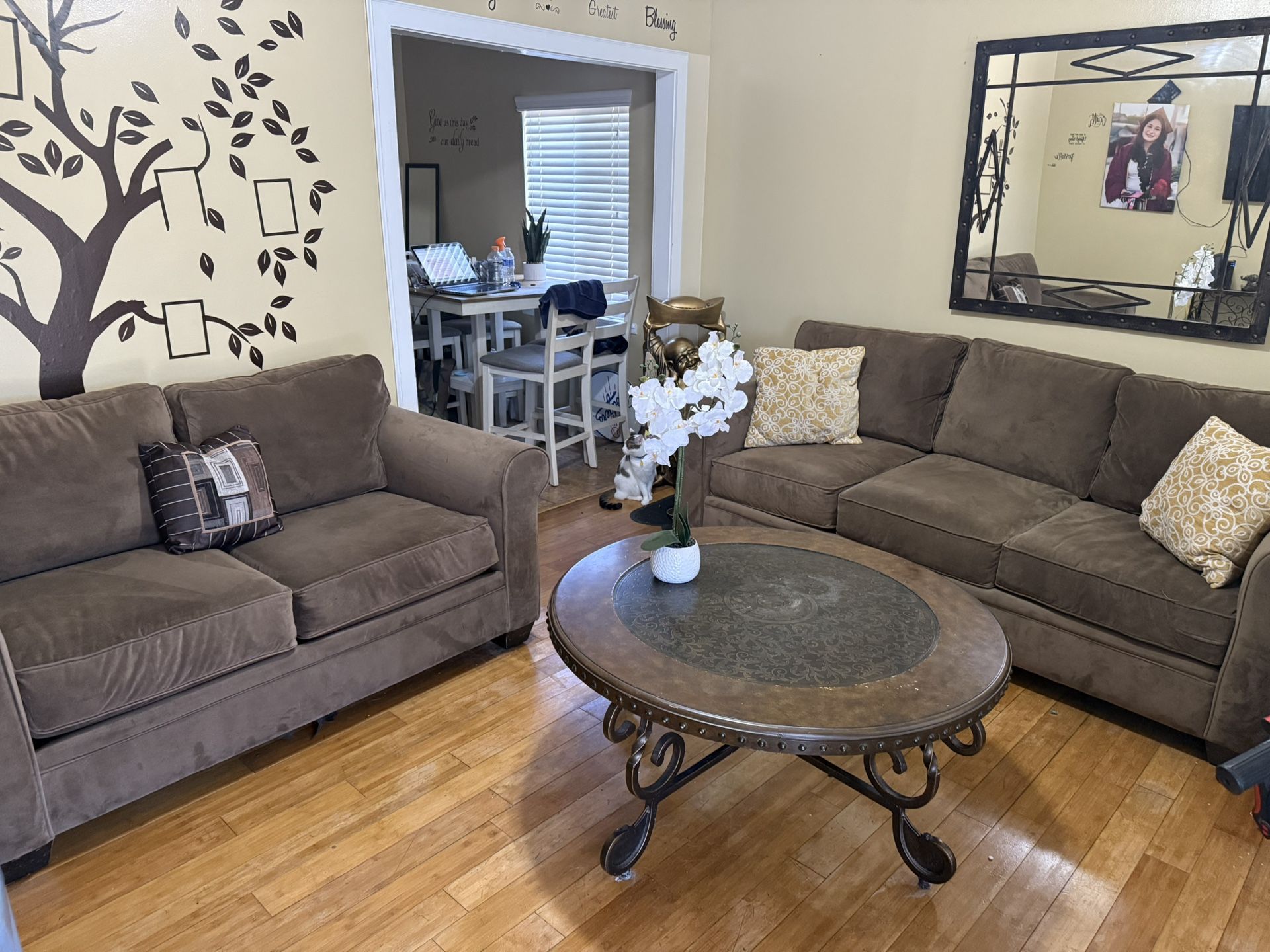 Living Room Set (Sofas Almost New)