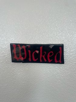 Wicked resin wall art