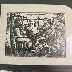 Collection of vintage prints