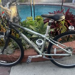 Silver Specialized Bike