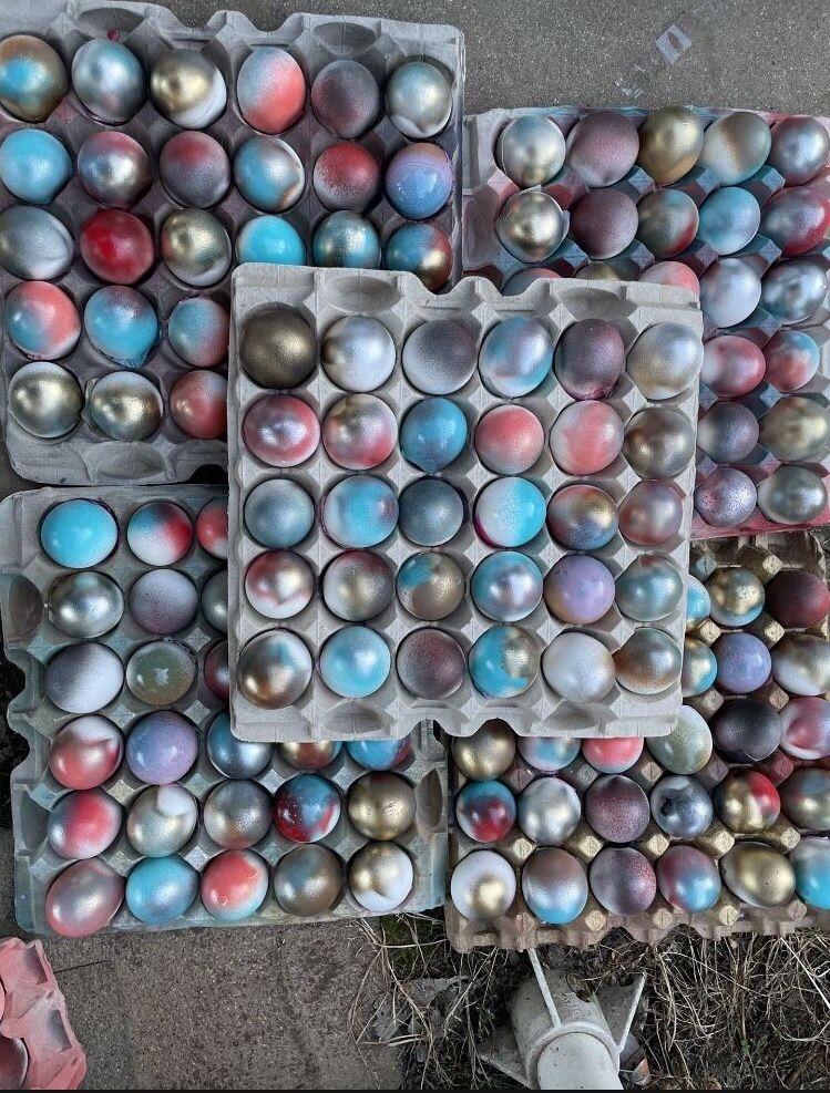 Easter Confetti Eggs