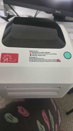 Thermal Direct Label Printer with box of 4 rolls