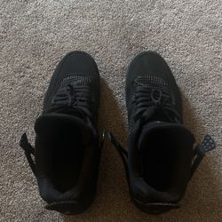 Jordan Black Cats, Size 12 