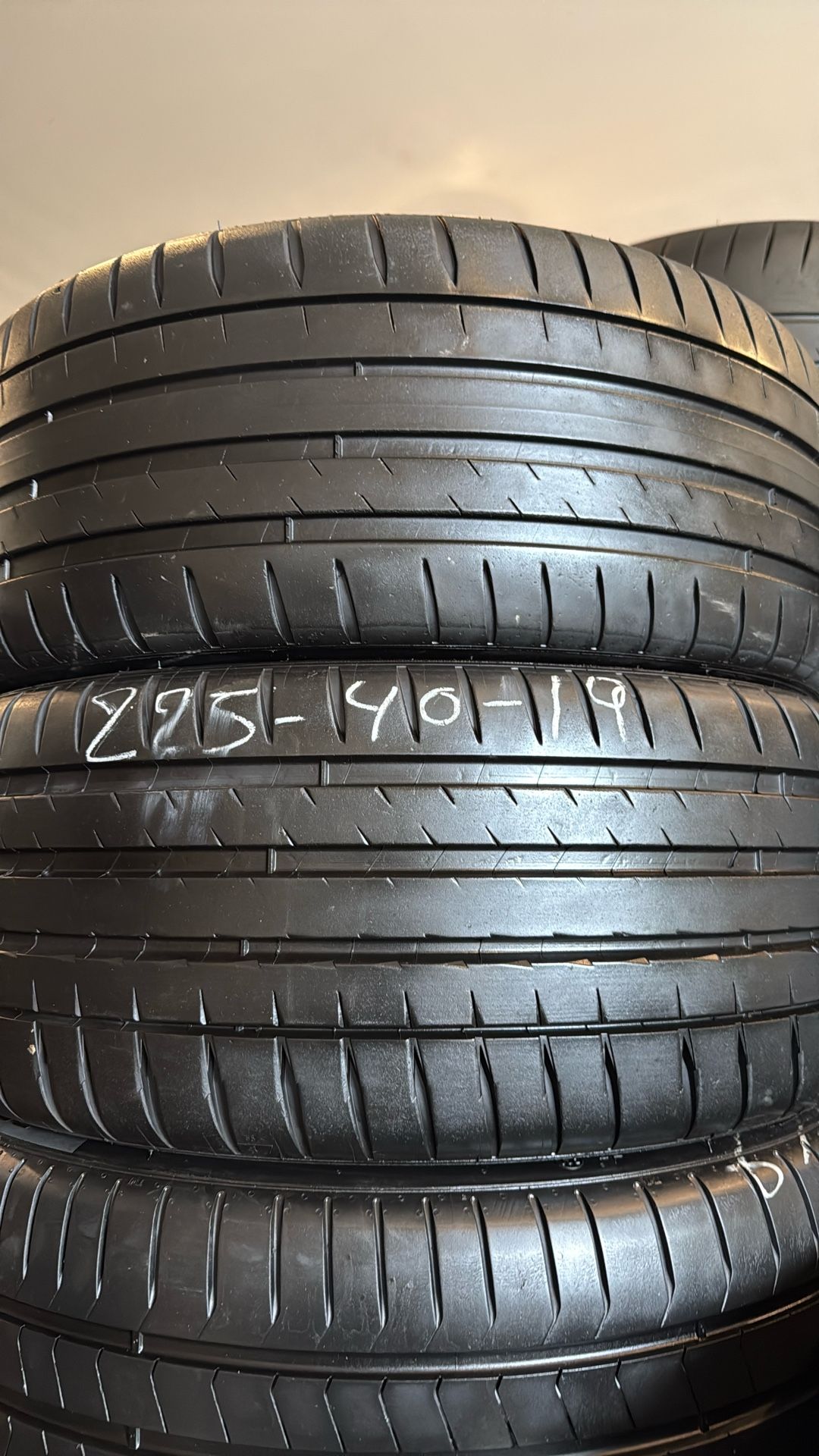 PAIR MICHELIN PILOT SPORT 4s (2) 225-40 ZR19