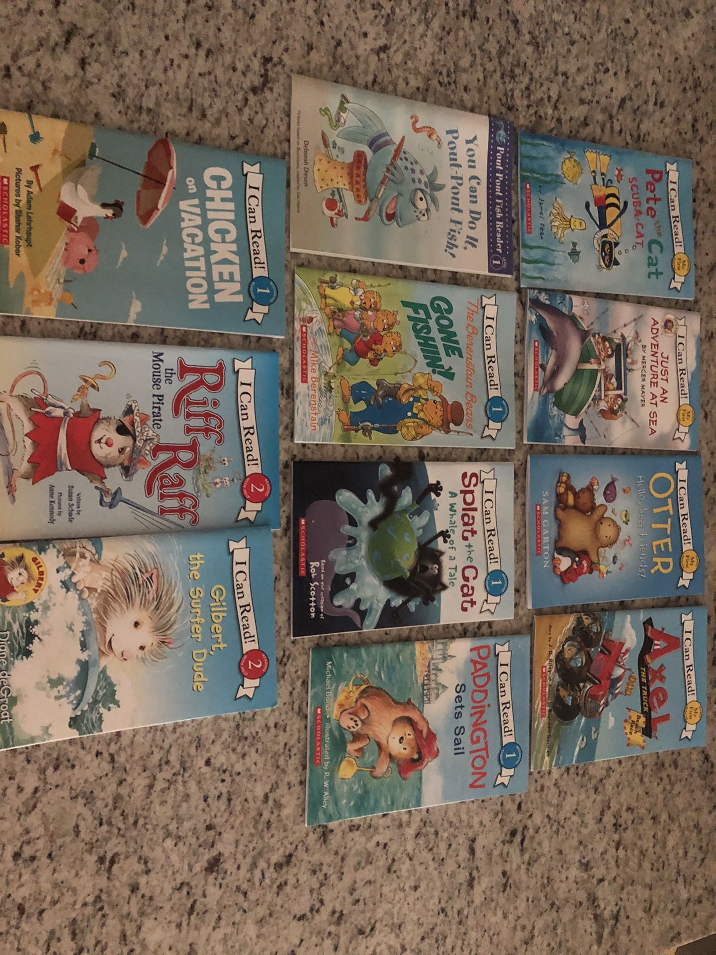 11 Scholastic “I Can Read” Books - Brand New