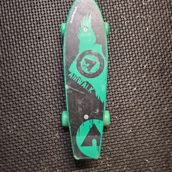 Airwalk Green And Black Skateboard 