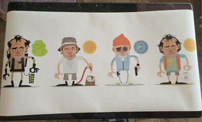 "The Four Murrays" Art Print
