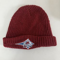 Vintage Starter NHL Colorado Avalanche Beanie Winter Hat Cap Knit
