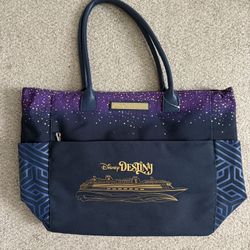 Rare Disney destiny cruise Inaugural Sailing Tote Bag 