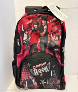 Camp Rock Kids Backpack on wheels