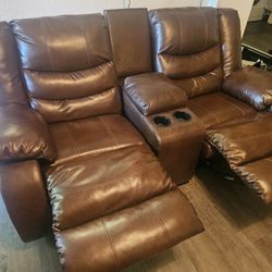 Two Seat Couch Recliner
