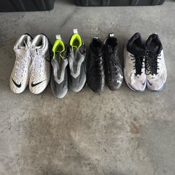 Extreme Size Basketball and Football Shoes And Cleats 