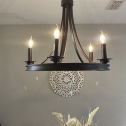 Chandelier Brown Candle 